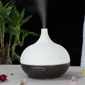 Máquina de aromaterapia inteligente con WiFi Crackle, difusor de aceite esencial, niebla fría, humidificador de aire ultrasónico de grano de madera, difusor de cebolla YS - Product Image 2