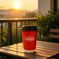 Vente en gros de gobelets en papier jetables biodégradables et compostables de qualité alimentaire DayuPack pour le bureau et la maison