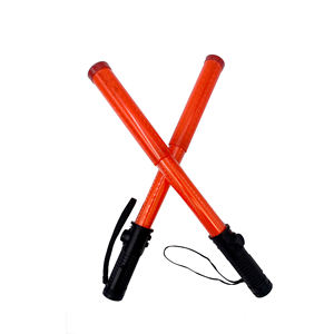 Contrôle de la circulation réglable extensible Led baguettes clignotantes signal de sécurité bâton lumière télescopique bâton de circulation - Product Image 5