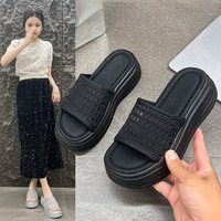 Sandales tendance de haute qualité pour femmes, sandales respirantes antidérapantes, sandales de haute qualité