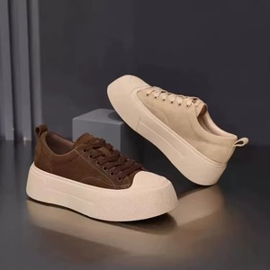 Zapatillas de Plataforma con Suela Gruesa para Mujer, Estilo Informal, Retro, Suaves y Ligeras, Diseño Versátil, Novedad de Primavera - Product Image 2
