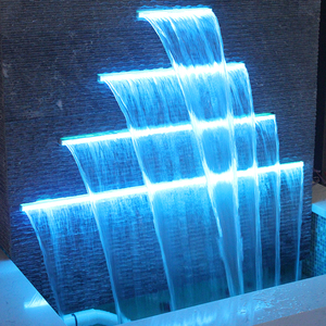 <span class=keywords><strong>Cascade</strong></span> de <span class=keywords><strong>piscine</strong></span> à LED RGB en acier inoxydable 304 avec télécommande pour <span class=keywords><strong>piscine</strong></span> et jardin - Product Image 5