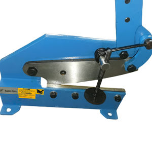 Machine de découpe de métal de guillotine de machine de presse de cisaillement de HS-10 d'<span class=keywords><strong>occasion</strong></span> chinoise pour le cisaillement de tôle - Product Image 1