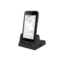 PDA robuste Android 7 d'occasion, scanner de codes-barres laser 1D/2D, RFID (13,56 MHz), NFC, batterie 4000 mAh, communication WiFi/GPRS/3G