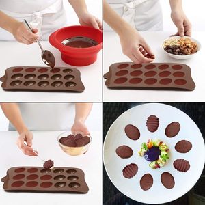 Customized Easter Chocolate Molds Wholesale <b>Silicone</b> Molds with Easter Egg Shape for Making Small Chocolate - Product Image 3