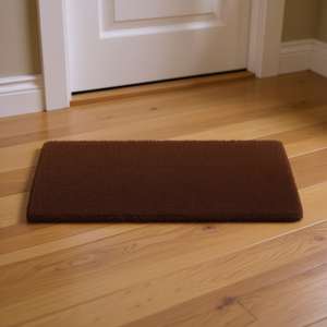 Alfombra de Entrada Myrva Rectangular de 92 cm, de Fibra de Coco, Antideslizante, con Base de Goma, Color Sólido, Fácil de Limpiar, Tejido Fino, Estilo Liso - Product Image 2