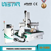 Meilleure machine de gravure CNC 9KW à 4 axes, changeur d'outils automatique ATC pour acrylique, machine de gravure et de sculpture 3D
