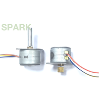 Moteur pas à pas bipolaire 24VDC PM 20BY avec couple de 45g.cm pour le contrôle de vannes/appareils domotiques