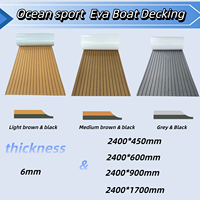 Revêtement de pont en mousse EVA synthétique imitation teck Ocean Customize pour bateaux, antidérapant et anti-UV, pour bateaux à moteur, kayaks et yachts