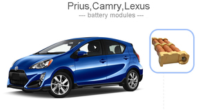 การเปลี่ยนแบตเตอรี่รถยนต์ไฮบริดแบบ NiMH สำหรับรถยนต์ Prius HEV แบตเตอรี่ลิเธียม - Product Image 1