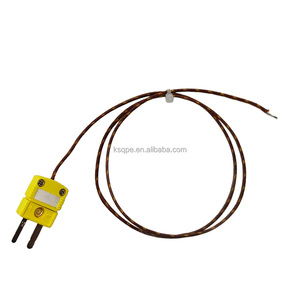 Kabel Pengukur Suhu Tipe Titik Solder TT-K-30 KIC Sensor Termokopel Tipe K dengan Berbagai Konektor - Product Image 3