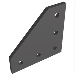 Fabrication sur mesure de tôles de précision OEM, service de découpe laser haute performance, plaque de connexion en acier épais - Product Image 6