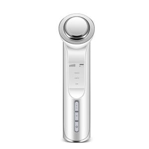 Masseur facial ionique en forme de V pour lifting 45 ℃   Appareil de compression chaude pour un nettoyage en profondeur et une réduction des gonflements, rajeunissement de la peau - Product Image 1