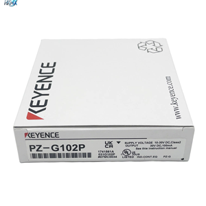 เซ็นเซอร์โฟโตอิเล็กทริคแบบสะท้อนแสงทรงสี่เหลี่ยม KEYENCE PZ-G102P ชนิดสายเคเบิล  PNP Output ระยะตรวจจับ 5-45 มม. มีสินค้าในสต็อก - Product Image 1