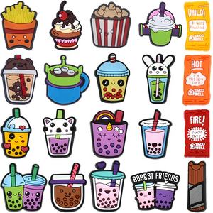 Lo último en abalorios populares para zapatos DIY, decoración de zapatos de PVC suave personalizada, venta al por mayor, comida, goma, ZAPATOS BARATOS, accesorios, abalorios - Product Image 2