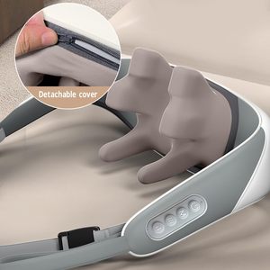 Massagem Elétrica Profunda com Calor e Vibrador para Alívio Corporal, Massajador Shiatsu para Pescoço e Ombros para Casa e Escritório - Product Image 4