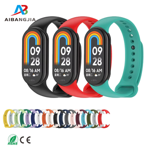 Aibangjia Metal Connector <span class=keywords><strong>Band</strong></span> para <span class=keywords><strong>Xiaomi</strong></span> Smart <span class=keywords><strong>Band</strong></span> 10 Pulsera Sport Wristband Watchband - Product Image 1