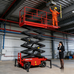 4m Self-propelled Man Aerial Platform Electric Hydraulic Small Scissor Lifts for Sale - Product Image 1
