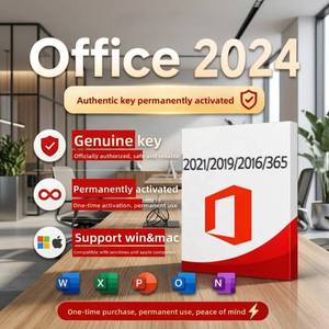 Clave Original de Activación Permanente para <span class=keywords><strong>Office</strong></span> 2024 Professional Enhanced Edition, Cuenta 2021/<span class=keywords><strong>2019</strong></span>/2016/<span class=keywords><strong>365</strong></span> - Product Image 2