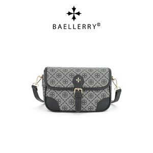 Baellerry Women's Crossbody Bag Horizontal <b>Square</b> Printed Phone Bag Water Resistant Everyday Use - Product Image 5