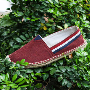 Zapatos Planos de Lona Azul Tipo Espadrille para Mujer, Diseño Casual de Primavera, Color Sólido, Cómodos y Ligeros - Product Image 2