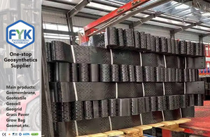 Prix fabricant : Géocell HDPE, Géocell alvéolé HDPE pour routes, grille plastique pour allées en gravier, géogrille 40mm, prix géocell - Product Image 6