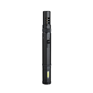 Refillable Metal Lighter Direct Puff Flame Windproof Portable Kitchen & Household Use with Flashlight Personal Gift - Product Image 4