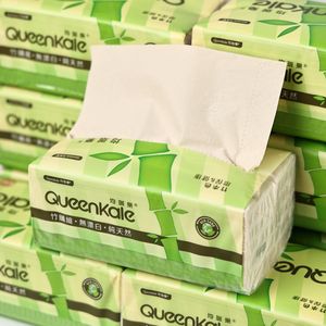 Pañuelos Faciales Queenkale de 4 Capas, Ecológicos, Gruesos, Sin Fragancia, para Uso Doméstico |   Modelo de Embalaje Personalizado con Logotipo OEM ODM 156*180 - Product Image 1