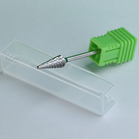 2.35mm Big Cone Bit Forets à ongles en carbure Bandes de ponçage pour perceuse à ongles électrique M Medium