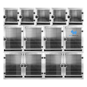 Hot <strong>Sale</strong> Petsproofing Multifunction Veterinary ICU Cage Stainless <strong>Steel</strong> <strong>Dog</strong> &amp; Cat <strong>Kennel</strong> with Animal Pattern <strong>for</strong> Pet Owners