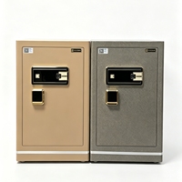 Caja Fuerte de Seguridad Comercial con Cerradura Electrónica Biométrica de Huellas Dactilares, Acero Laminado en Frío, Resistente, para Oficina y Negocios
