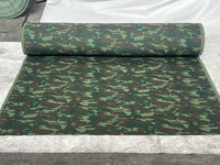 Rouleau de tissu en toile camouflage imperméable en gros, textile tissé imprimé camouflage multicolore pour couverture agricole et tentes