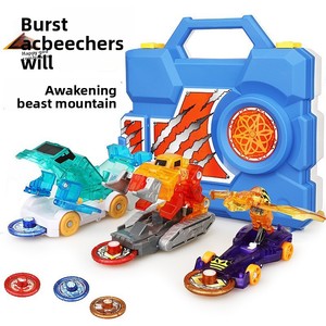 Set di Giocattoli Trasformabili Explosive Racing Car 3 Inferno Bull con Pinza in Plastica, Granchio, Vespa Fulminante e Ragno Ombra <span class=keywords><strong>Viola</strong></span> - Product Image 1