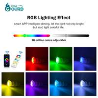Venta al por mayor 3W 6W 9W 55mm 12V Ip68 impermeable sumergible 12V Ip68 Nicheless Led luces de piscina bajo el agua