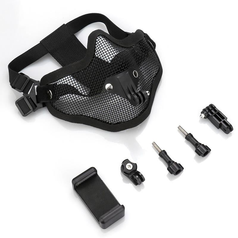 Support de prise de vue avec masque (pour téléphones portables)