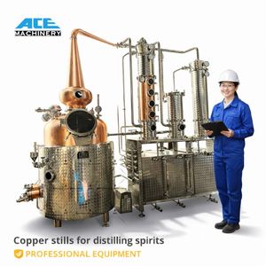 เครื่องกลั่นทองแดง Ace 1500L อเนกประสงค์ สำหรับทำวิสกี้ บรั่นดี เบียร์  พร้อมปั๊มและชุดเกียร์ - Product Image 4