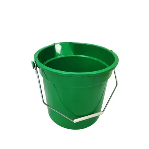 Balde de água balde de plástico, balde de água com alça de plástico
