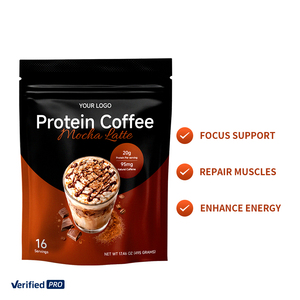 Café en Polvo de Proteína de Hongos Orgánicos Halal de Marca Blanca, Top 10, Sin Azúcar, con Especias y Hierbas, Sabor Suave - Product Image 4