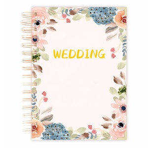 Créez <span class=keywords><strong>mon</strong></span> propre produit Hardcover Wire-O Binding Spiral Journal Weekly Daily Wedding Custom Planner 2026 - Product Image 2