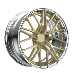 定制18 19 20 21 22英寸适用于宝马x5 3系列锻造高品质轻质车轮定制合金车轮