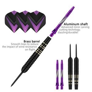 China Factory Custom Wholesale 21g Dartpfeile Gesetzt Steel Tip <b>Darts</b> Set - Product Image 5