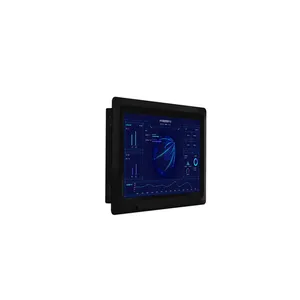 Monitor de tela de toque capacitivo com visão completa de 10,1 polegadas, tudo em um, com suporte para várias interfaces periféricas