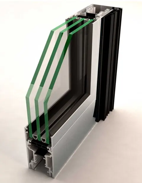 Fabricant d'extrusion d'aluminium fournissant un profilé d'aluminium personnalisé 6063 T5 pour porte et fenêtre