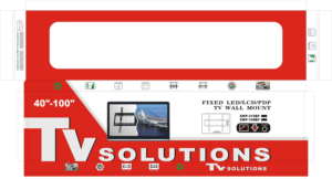 Support mural universel fixe pour <span class=keywords><strong>TV</strong></span> LED LCD Mount Rack Soporte Para <span class=keywords><strong>TV</strong></span> 40-100 pouces - Product Image 5