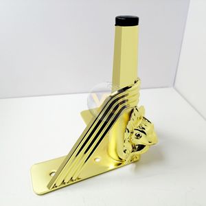 YIJUN Furniture Leg <b>Gold</b> Metal Decorative Support Heavy Duty For <b>Sofa</b> Table Chair Bed - Product Image 2