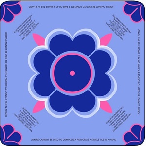 Mahjong Table Mat Non-slip Silent <b>Edge</b>-locking <b>Rubber</b> Pad Washable Wrinkle-resistant American-style 4 Player Entertainment - Product Image 2