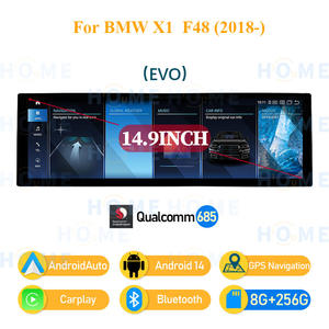 Autoradio Android 14 Carplay Android Auto Navigation pour BMW X1 E84 2009-2015 F48 2016-2018 - Lecteur multimédia <span class=keywords><strong>vidéo</strong></span> de voiture 4G - Product Image 5