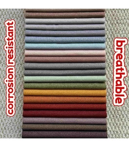 Tela Transpirable Resistente a la Corrosión de Color Sólido Tipo Lino de 360g, Adecuada para Tapicería de Sofás y Muebles. - Product Image 4