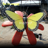 Benim Dino xjxjrobot Buzzy Bug Animatronic böcek kelebekler modeli