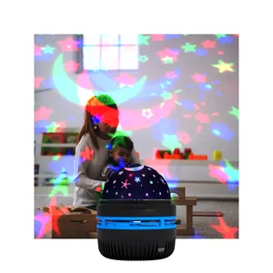 Remote Control LED Stage Lighting Crystal Magic Ball Night Club Party Lights Laser Stage Light Disco